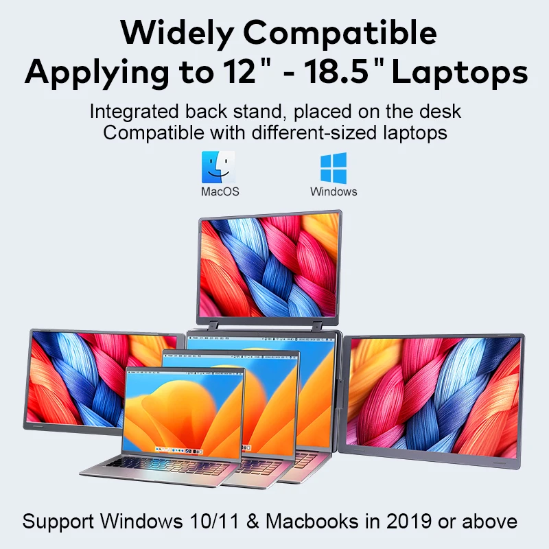 Лидер продаж 2026: Портативный двойной IPS-монитор 16 дюймов 1200P с четырьмя портами и одним кабелем для ноутбука, расширитель экрана для торговли и биржевых операций
Лидер продаж 2026: Портативный двойной IPS-монитор 16 дюймов 1200P с четырьмя портами и одним кабелем для ноутбука, расширитель экрана для торговли и биржевых операций