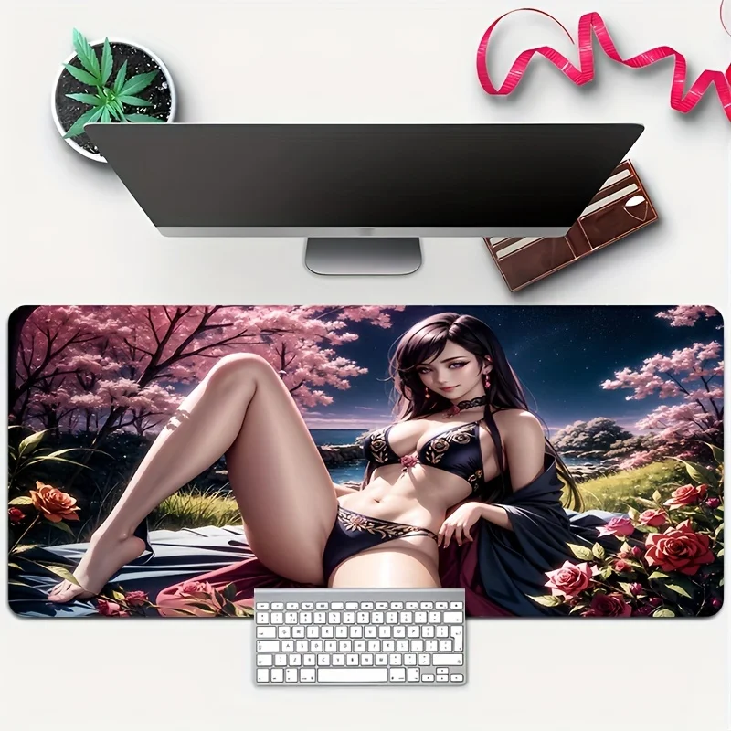 Large Gaming Mouse Pad with Non-Slip Rubber Base XXL kawaii desk mat Suitable for laptop office and e-sports entertainment
Large Gaming Mouse Pad with Non-Slip Rubber Base XXL kawaii desk mat Suitable for laptop office and e-sports entertainment