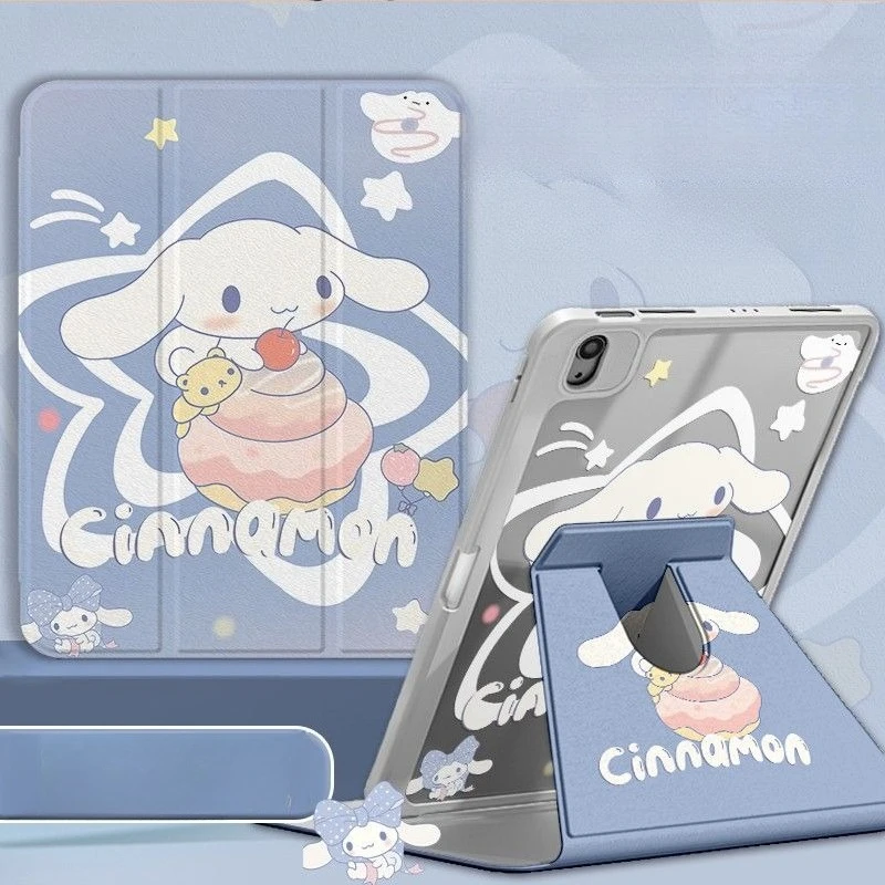 Kawaii Kuromi IPad Case with Pencil Slot for IPad Air6 Air7 9/10/11Gen 11in Pro 9.7in 720° Rotate Anti-Bend Clear Acrylic Cover
Kawaii Kuromi IPad Case with Pencil Slot for IPad Air6 Air7 9/10/11Gen 11in Pro 9.7in 720° Rotate Anti-Bend Clear Acrylic Cover