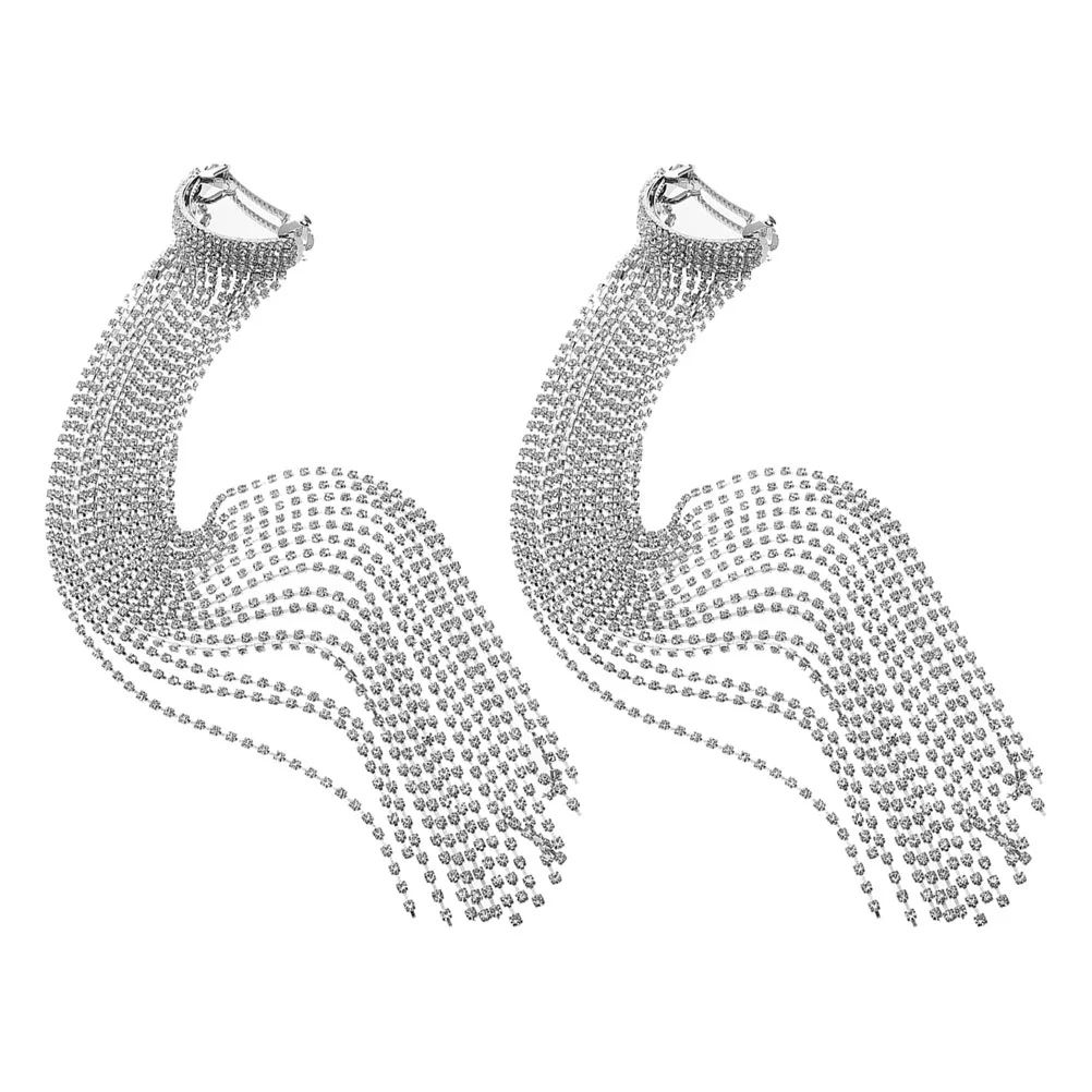 Rhinestone Tassel Pendant Headpiece Hair Accessories Jewelry Decorate for Girls Woman Rhinestones Women
Rhinestone Tassel Pendant Headpiece Hair Accessories Jewelry Decorate for Girls Woman Rhinestones Women