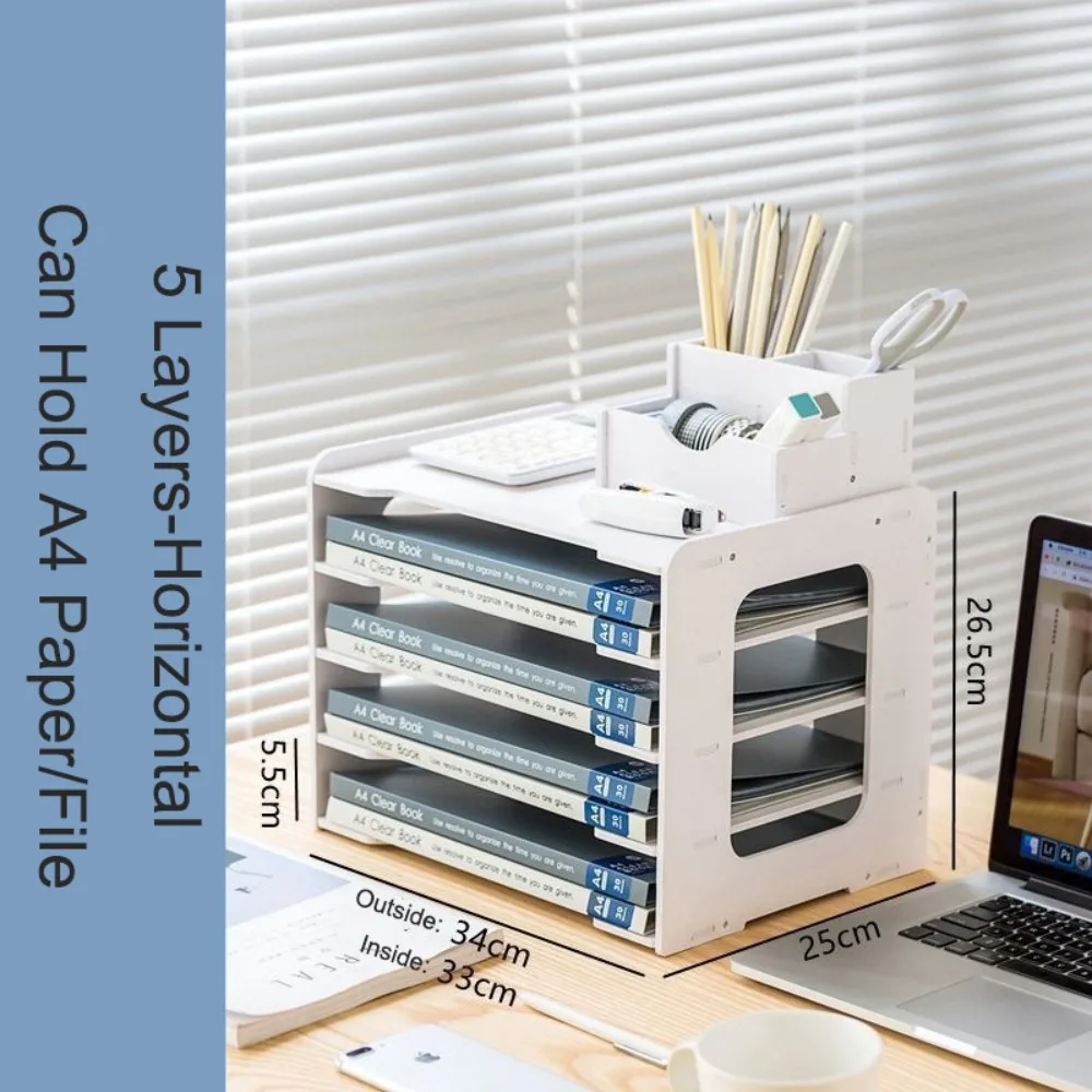 Practical Multi-layer File Storage Rack Space-Saving Creative Table File Rack Desktop Organizer Accounting Supplies
Practical Multi-layer File Storage Rack Space-Saving Creative Table File Rack Desktop Organizer Accounting Supplies