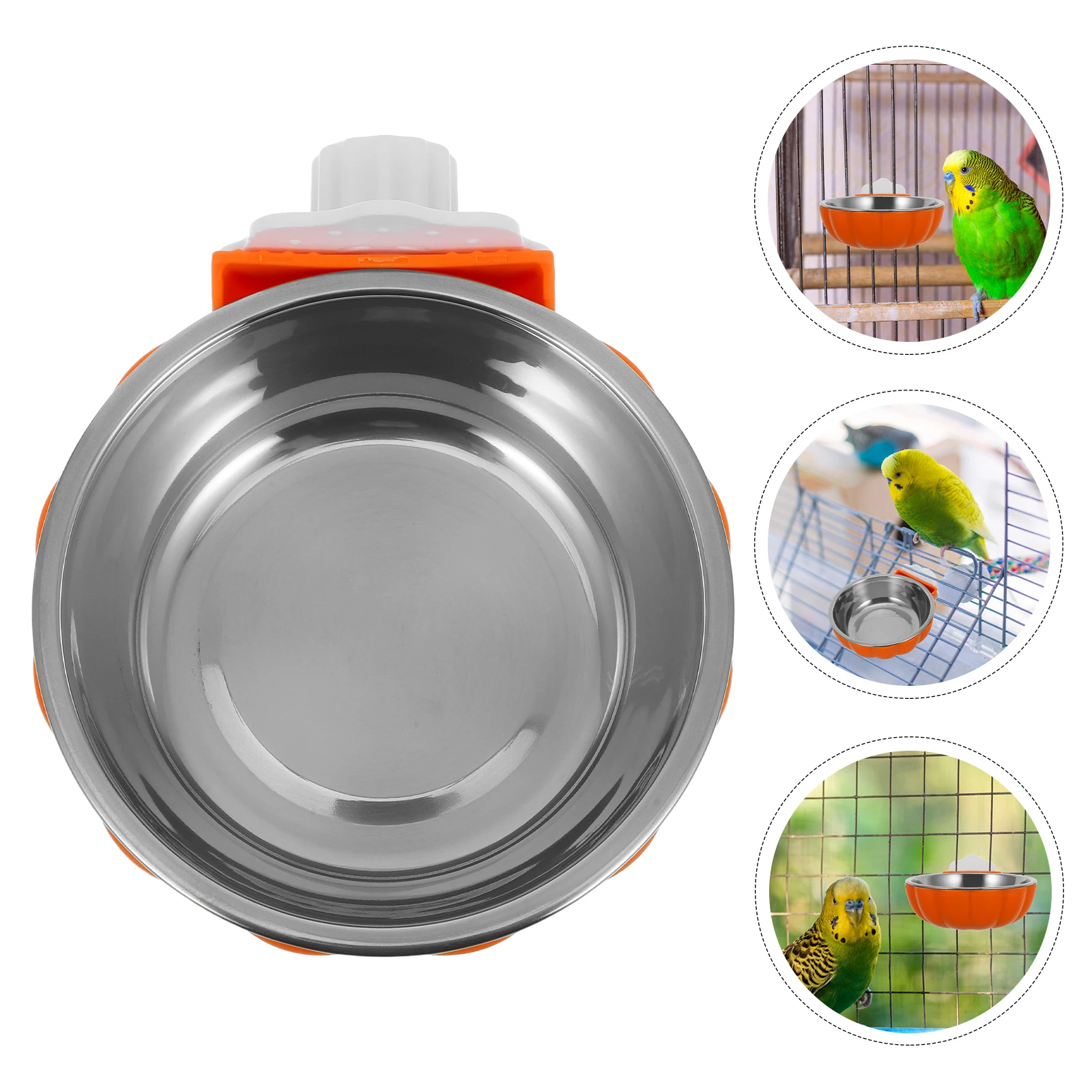 Parrot Food Bowl Bird Cage Water Feeder Accessories Cups Dishes for Abs Bowls Holder
Parrot Food Bowl Bird Cage Water Feeder Accessories Cups Dishes for Abs Bowls Holder