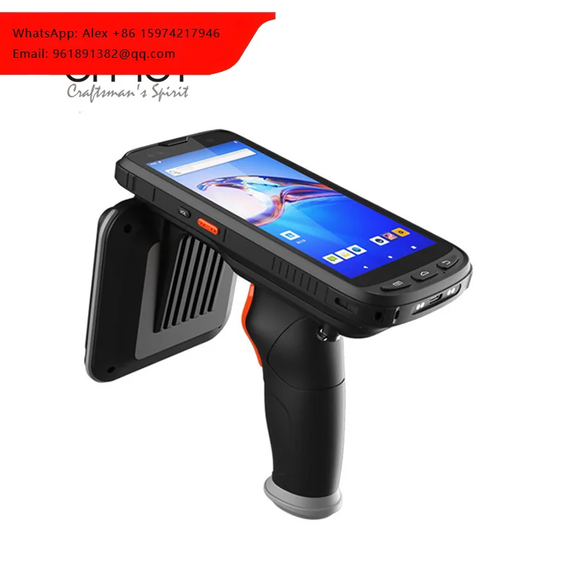 Long Range 840-960mhz RFID Handheld Reader ISO18000-6c Android RFID Tag Reader OPx10 RFID Reader UHF
Long Range 840-960mhz RFID Handheld Reader ISO18000-6c Android RFID Tag Reader OPx10 RFID Reader UHF