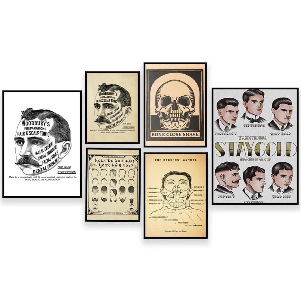 You want your barber haircut pictures, BONE CLOSE SHAVE printing inspired by hair salons and shaving salons, barber shop prints
You want your barber haircut pictures, BONE CLOSE SHAVE printing inspired by hair salons and shaving salons, barber shop prints