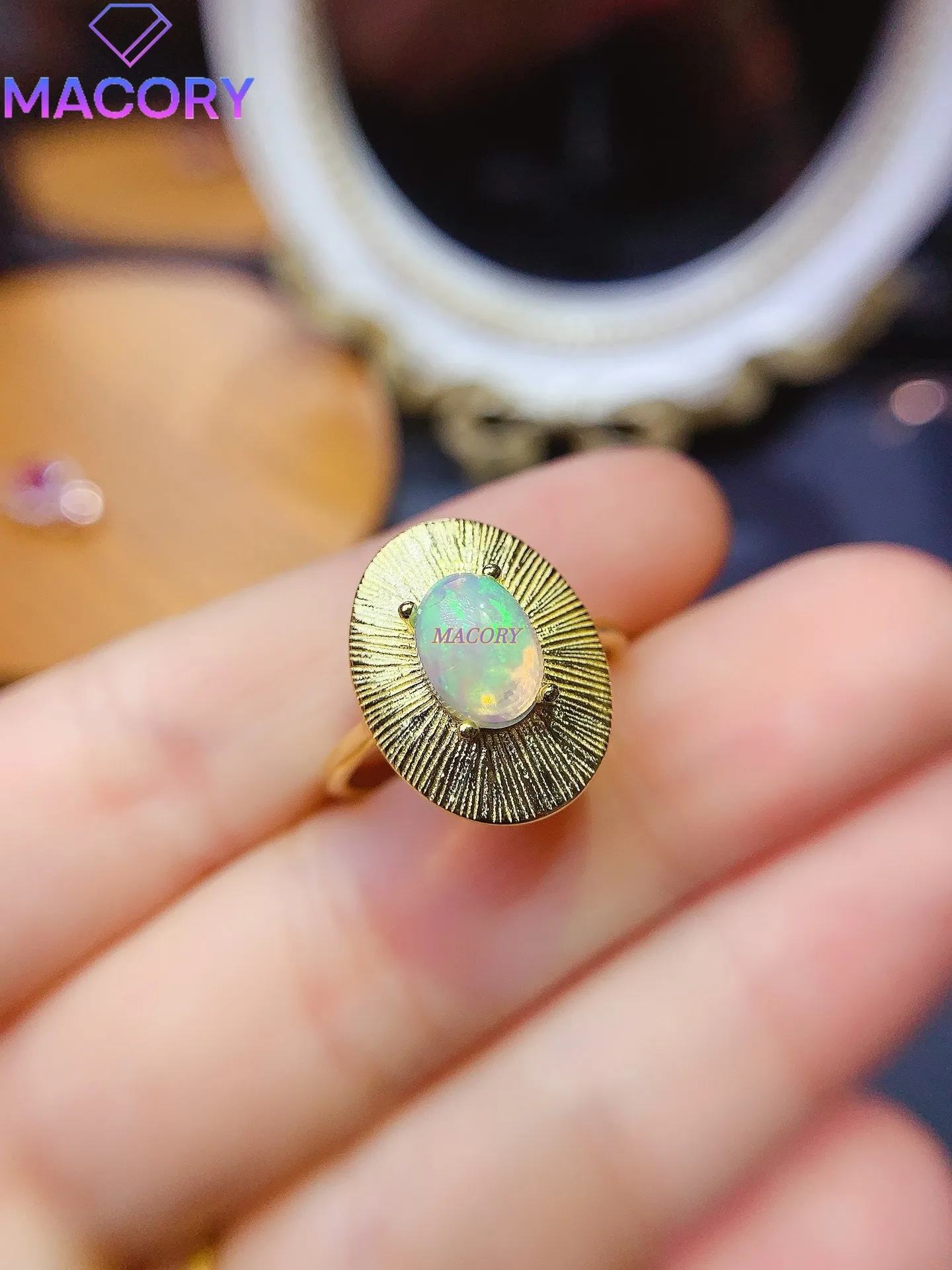 Ladies Silver Natural Opal Ring Engagement Luxury Sterling Silver 925 Valentine's Day Holiday Gift Jewelry Fine Jewelry
Ladies Silver Natural Opal Ring Engagement Luxury Sterling Silver 925 Valentine's Day Holiday Gift Jewelry Fine Jewelry