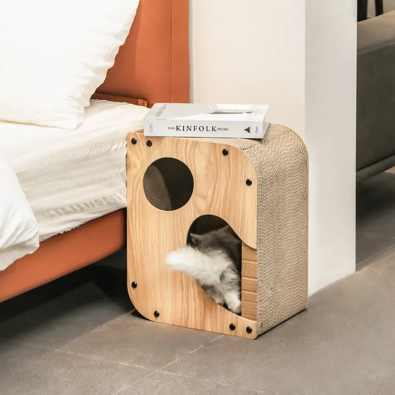 Cat Scratch Board Cat Scratch Nest Tree Hole type vertical cat toys pet supplies Big Size
Cat Scratch Board Cat Scratch Nest Tree Hole type vertical cat toys pet supplies Big Size