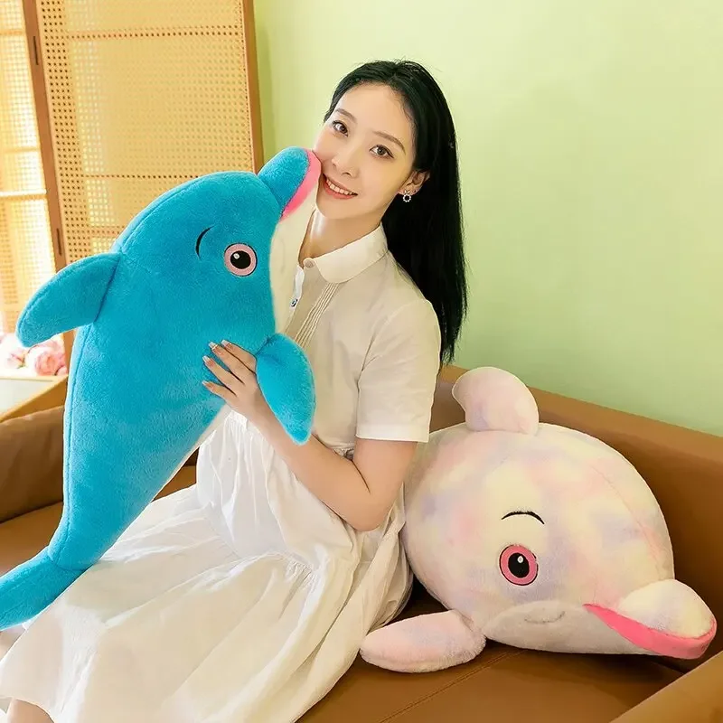 Hot 100CM Big Size Kawaii Dolphin Plush Toys Lovely Stuffed Soft Animal Pillow Dolls for Children Girls Sleeping Cushion Gift
Hot 100CM Big Size Kawaii Dolphin Plush Toys Lovely Stuffed Soft Animal Pillow Dolls for Children Girls Sleeping Cushion Gift