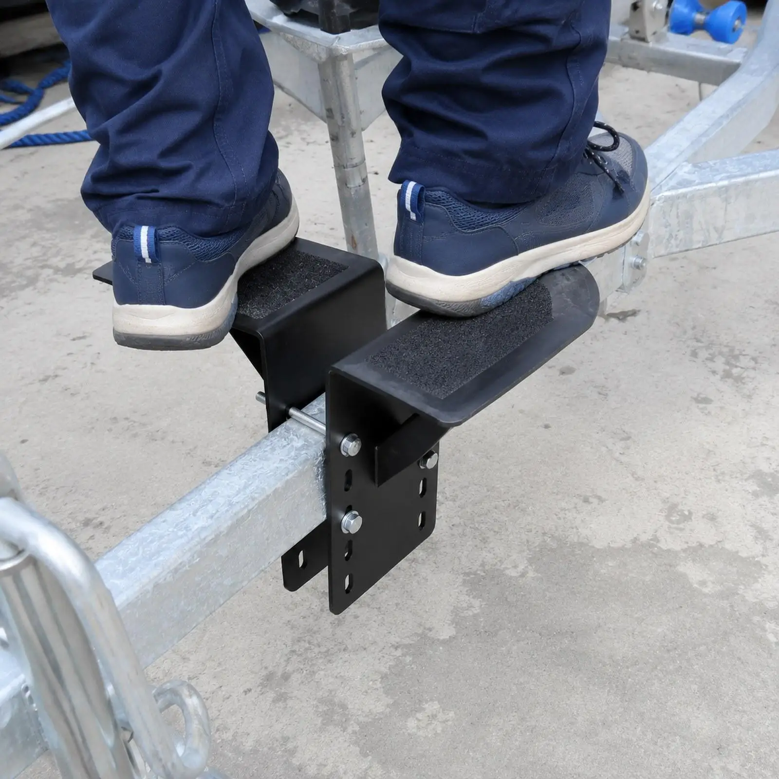 Marine Trailer Step Bracket Non Slip Steel Plate Spare Part Fixing Accessories for Yacht Boat Cart Enhanced Stability
Marine Trailer Step Bracket Non Slip Steel Plate Spare Part Fixing Accessories for Yacht Boat Cart Enhanced Stability