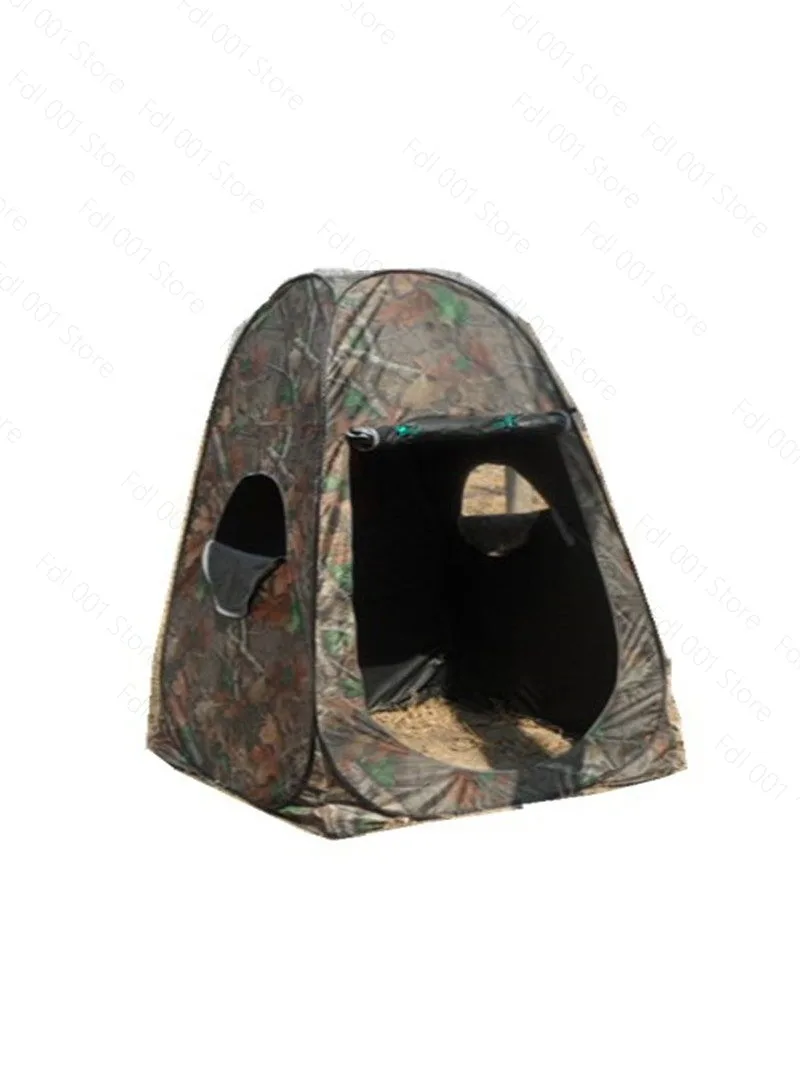 Thickened quick open windproof thermal insulation bath fishing rainproof camouflage bird watching bird shooting chicken tent
Thickened quick open windproof thermal insulation bath fishing rainproof camouflage bird watching bird shooting chicken tent