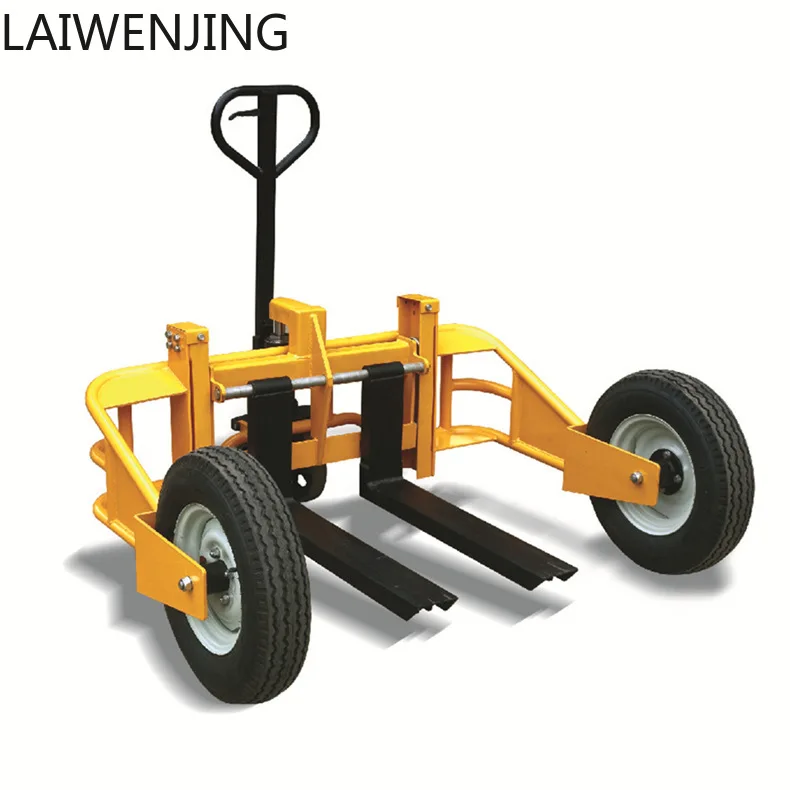 HLZ 1 ton mountain forklift MK-D100 pallet truck off-road manual outdoor inflatable wheel hydraulic handling trailer
HLZ 1 ton mountain forklift MK-D100 pallet truck off-road manual outdoor inflatable wheel hydraulic handling trailer