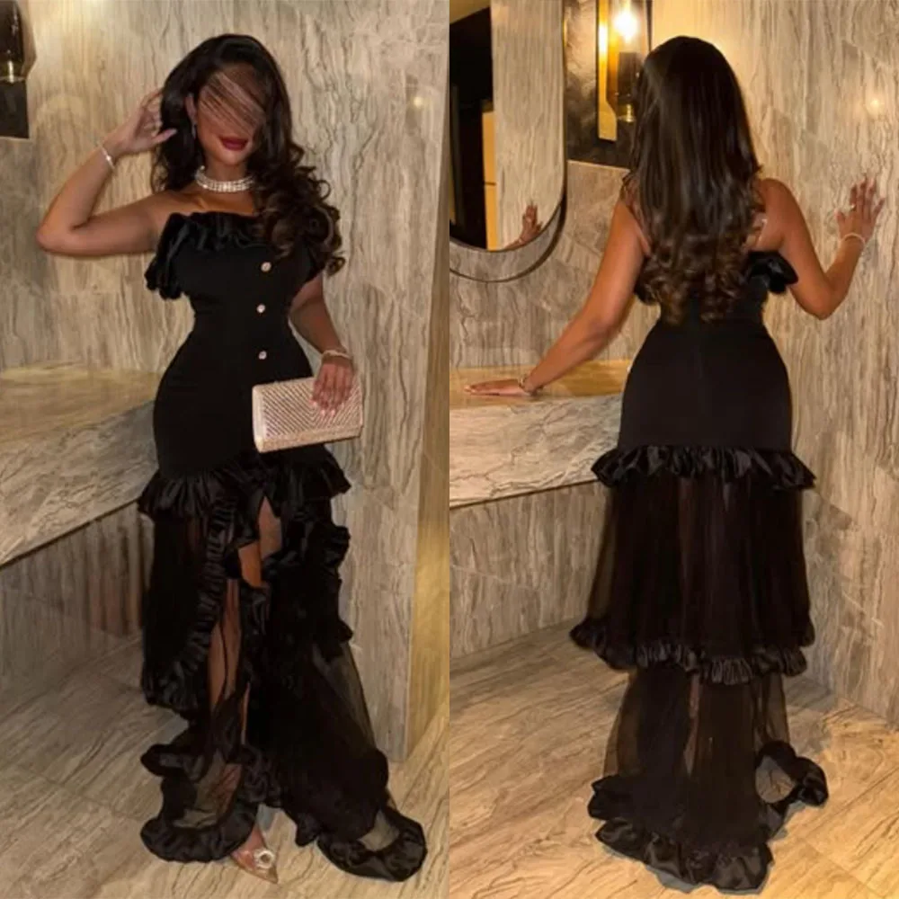 High Quality Customized Strapless Floor Length Button Backless Sleeveless Elegant Dress Women for Wedding Party Vestidos De Gala
High Quality Customized Strapless Floor Length Button Backless Sleeveless Elegant Dress Women for Wedding Party Vestidos De Gala