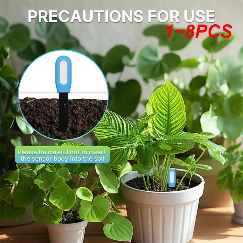 1~8PCS Humidity High Sensitivity Smooth Texture Convenient Data Stability Remote Soil Monitoring Wireless Soil Moisture Sensor
1~8PCS Humidity High Sensitivity Smooth Texture Convenient Data Stability Remote Soil Monitoring Wireless Soil Moisture Sensor