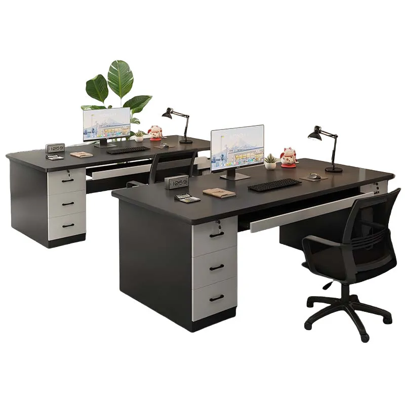 Computer desk Office desk and chair combination Desktop with drawers Household desk
Computer desk Office desk and chair combination Desktop with drawers Household desk
