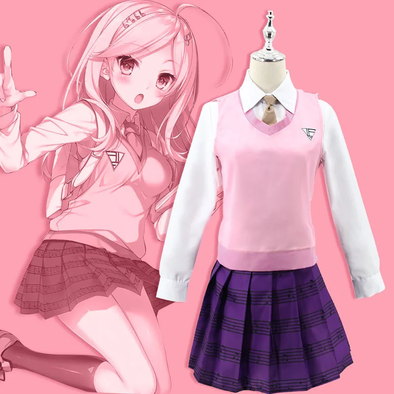New Bullet Breaks COS Costume Beautiful High School Students' Campus JK Costume Akamatsu Maple anime Cosplay Costume
New Bullet Breaks COS Costume Beautiful High School Students' Campus JK Costume Akamatsu Maple anime Cosplay Costume