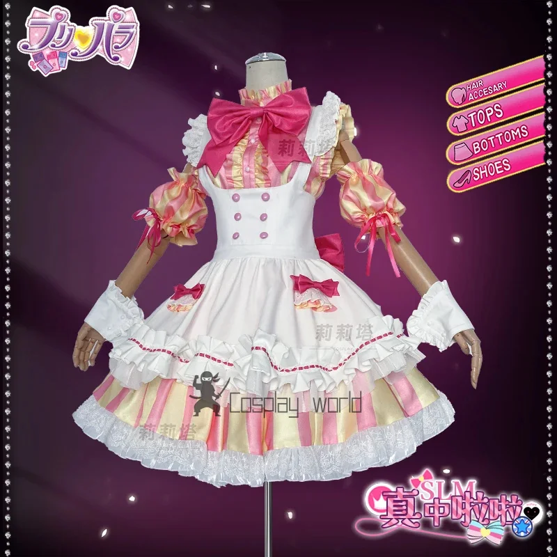 Аниме Pripara Manaka Laala, карнавальный костюм, парик, милое платье горничной Лолиты, женское платье на Хэллоуин, Рождество, одежда для ролевых игр, новинка
Аниме Pripara Manaka Laala, карнавальный костюм, парик, милое платье горничной Лолиты, женское платье на Хэллоуин, Рождество, одежда для ролевых игр, новинка