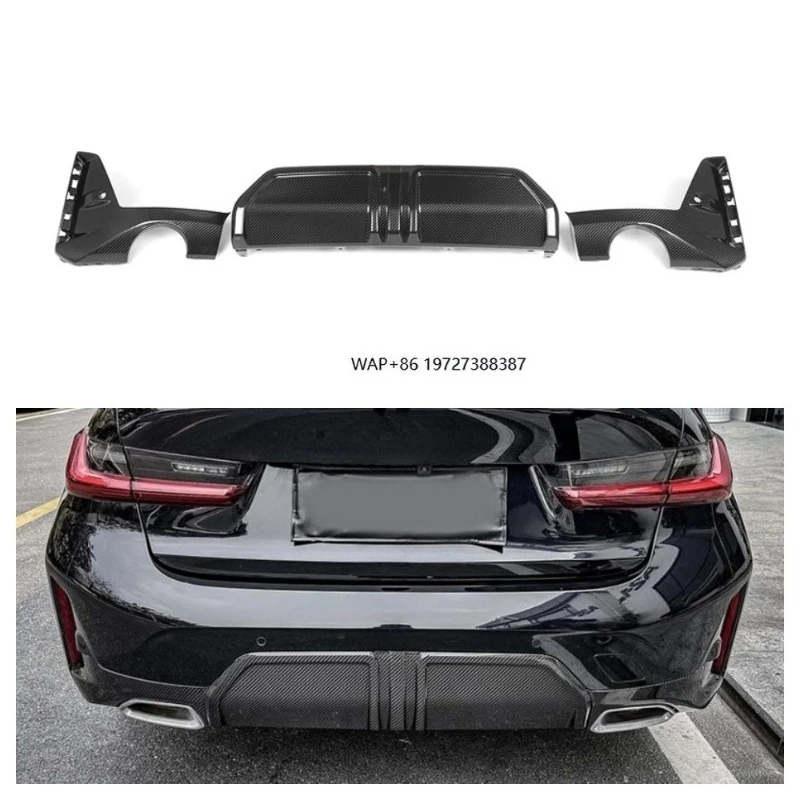 Dry Carbon Fiber Car Parts MP Style Rear Diffuser Rear Bumper Lip Splitters for 3 Series G20 LCI 2023+ G20 Diffuser
Dry Carbon Fiber Car Parts MP Style Rear Diffuser Rear Bumper Lip Splitters for 3 Series G20 LCI 2023+ G20 Diffuser