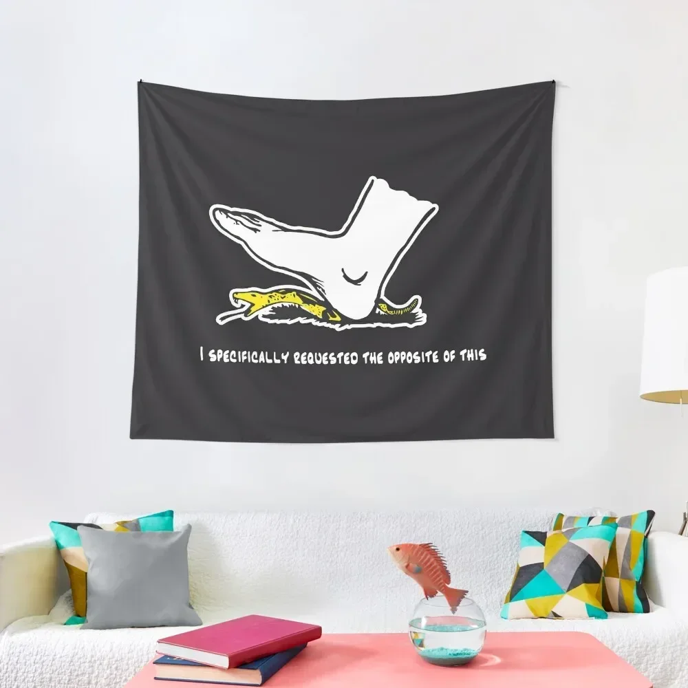 I specifically requested the opposite of this - Don't tread on me parody Gadsden flag with snek - yellow on black backg Tapestry
I specifically requested the opposite of this - Don't tread on me parody Gadsden flag with snek - yellow on black backg Tapestry