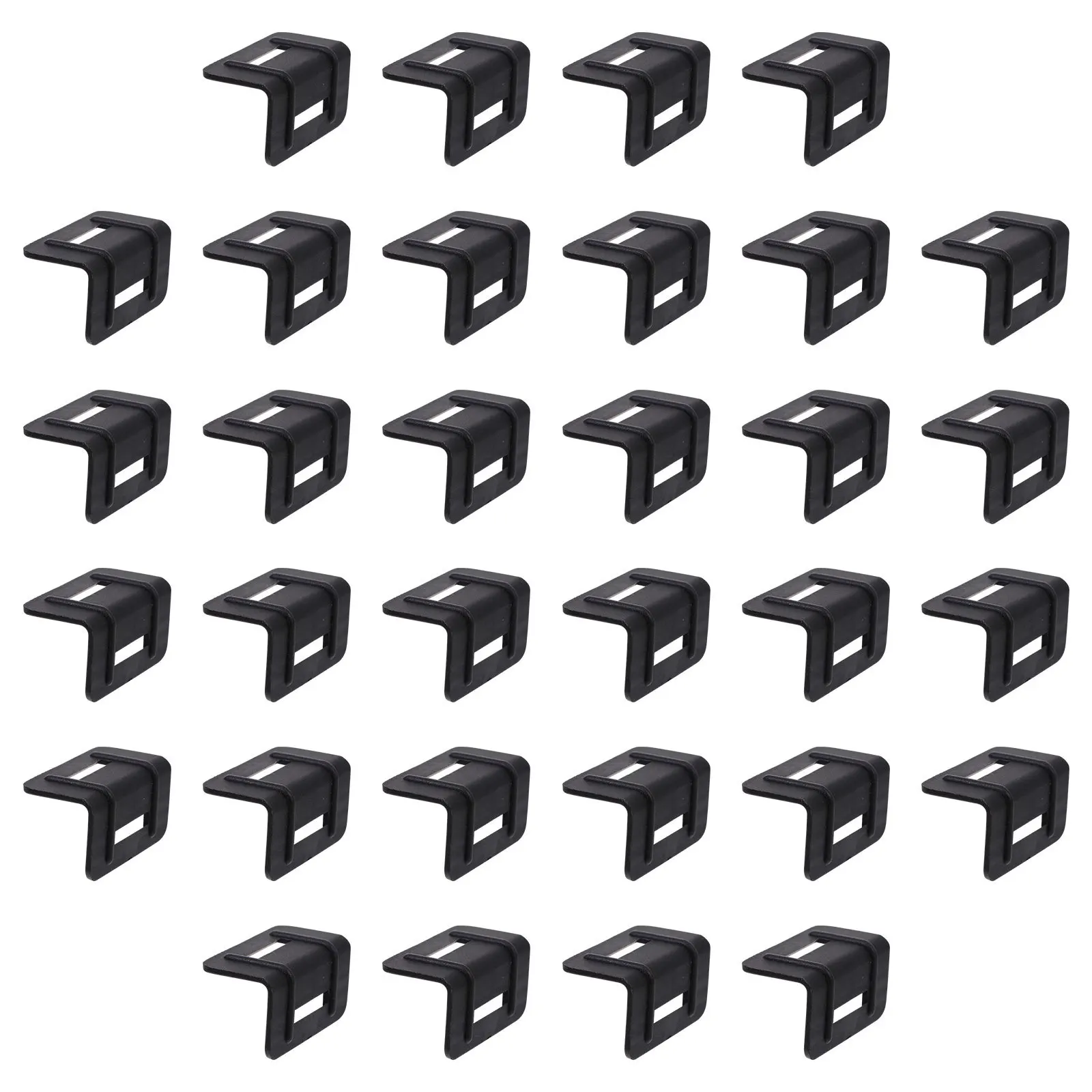 100 pcs Anti-slip Corner Guards 46mmx2mm Thick Cargo Protectors Pallets Strap Edge Durability Reusable Truck Accessories
100 pcs Anti-slip Corner Guards 46mmx2mm Thick Cargo Protectors Pallets Strap Edge Durability Reusable Truck Accessories