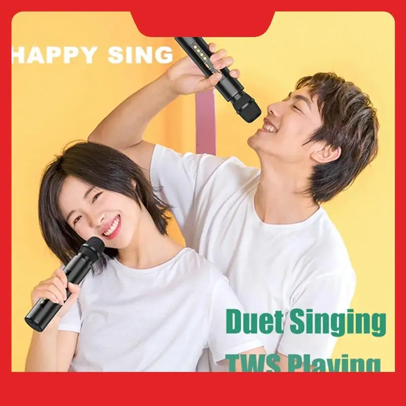 TWS Wireless Karaoke Microphone With Bluetooth Speaker Home Party Performance Singing Microphone For Kids
TWS Wireless Karaoke Microphone With Bluetooth Speaker Home Party Performance Singing Microphone For Kids