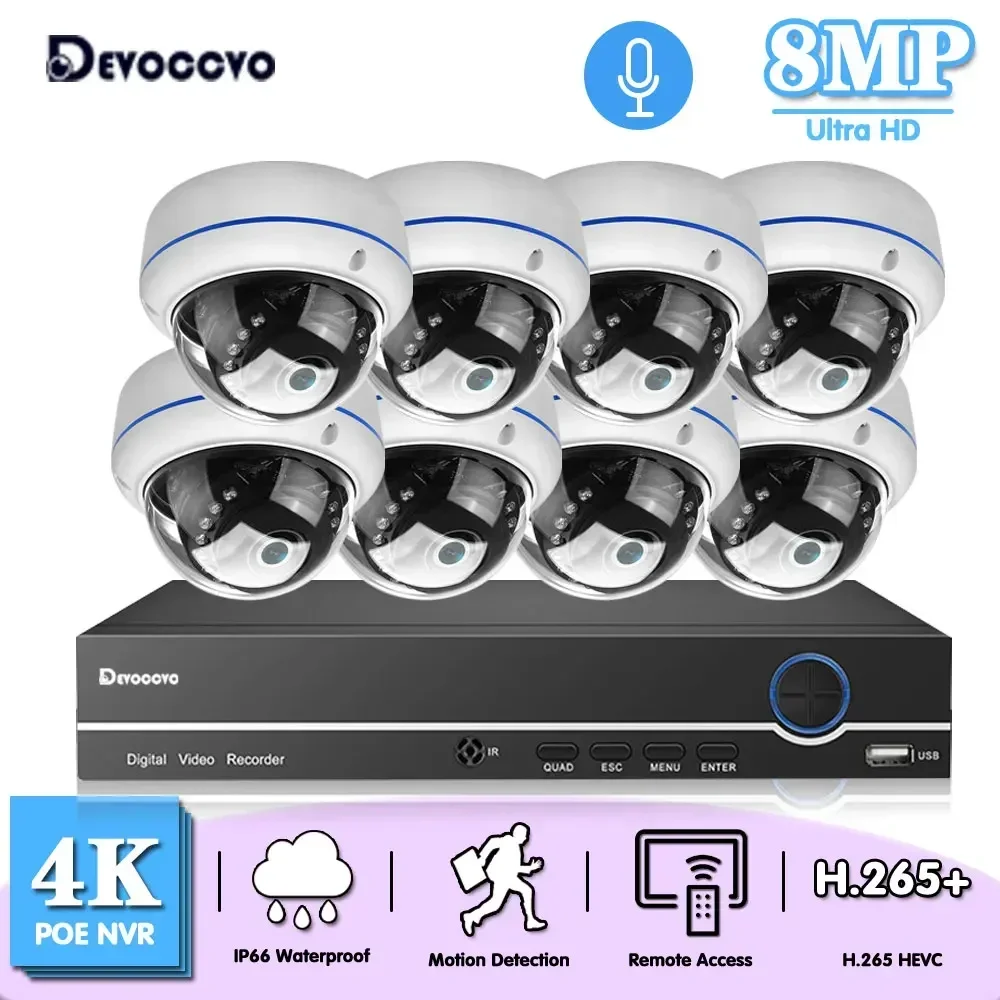 XMEYE 8CH POE NVR Kit 4K POE Security Camera System Audio Record Indoor Outdoor Dome Waterproof Video Surveillance Set P2P 4CH
XMEYE 8CH POE NVR Kit 4K POE Security Camera System Audio Record Indoor Outdoor Dome Waterproof Video Surveillance Set P2P 4CH