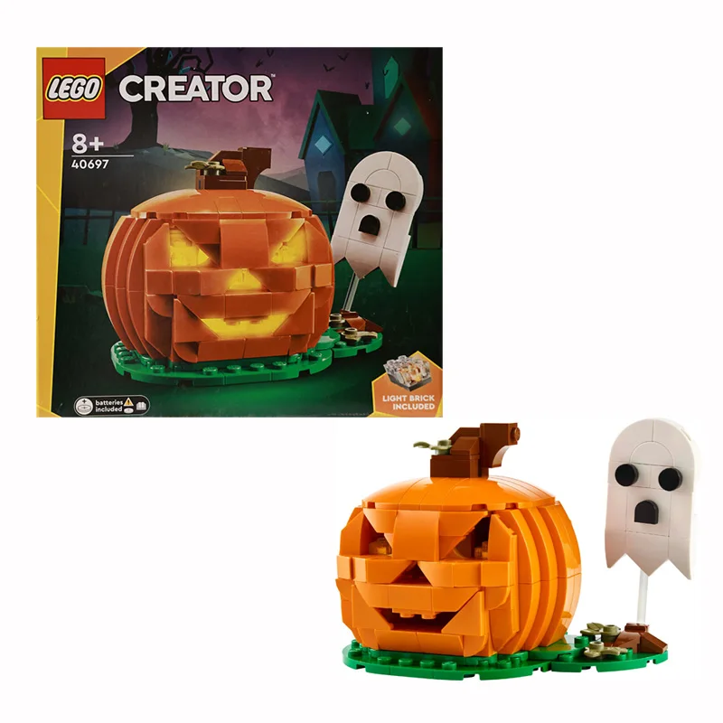 Lego 406997 миллионов фонарей с тыквой Святой, детские собранные игрушки для мальчиков и девочек, праздничные ограниченные подарки
Lego 406997 миллионов фонарей с тыквой Святой, детские собранные игрушки для мальчиков и девочек, праздничные ограниченные подарки