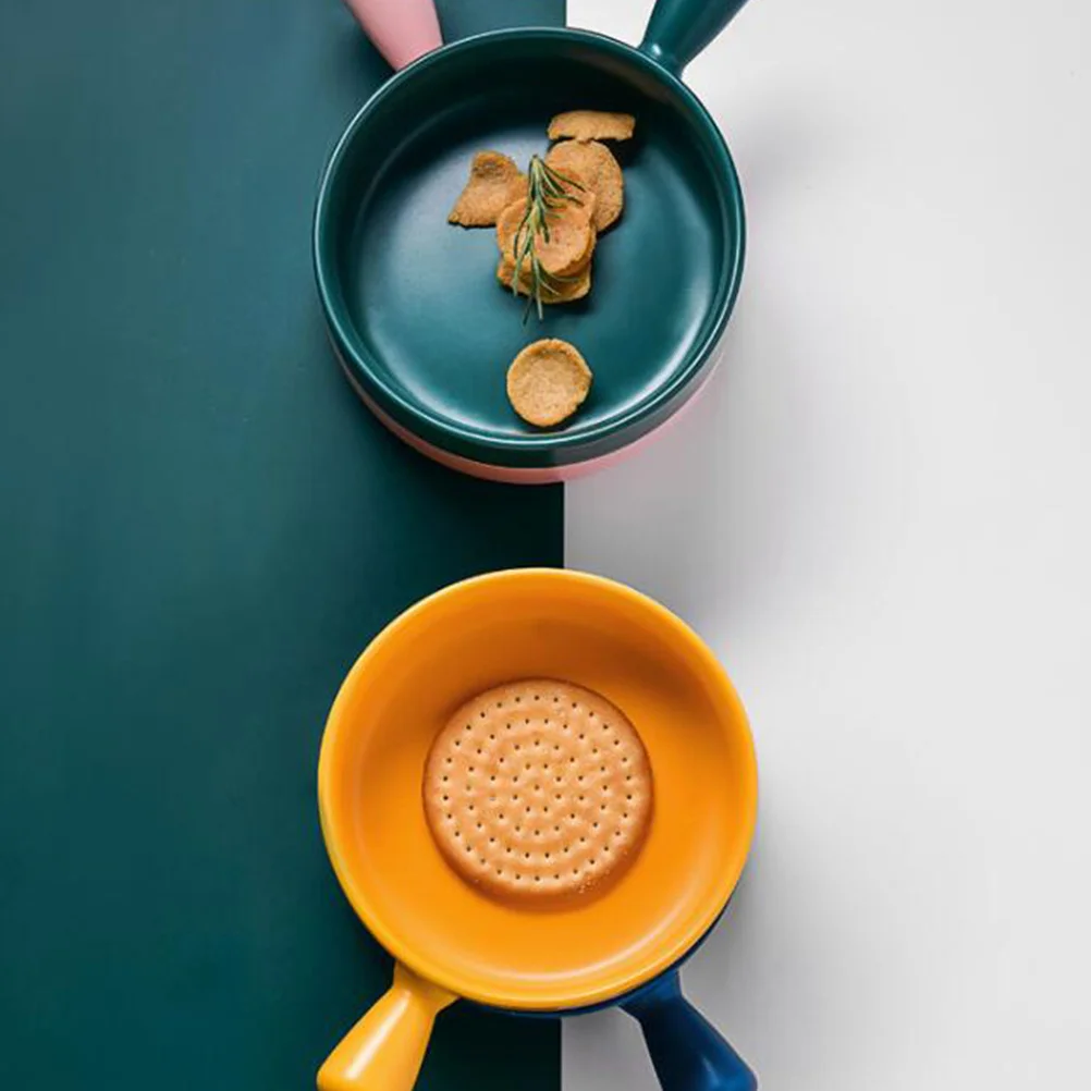 2Pcs Round Ceramics Baking Plate High Temperature Resistant Household Tray Kitchen Fruit Salad Plate Yellow
2Pcs Round Ceramics Baking Plate High Temperature Resistant Household Tray Kitchen Fruit Salad Plate Yellow