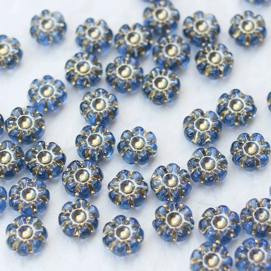 15pcs 10mm Handmade glass beads DIY necklace, bracelet, earrings, hair accessories, keychains.
15pcs 10mm Handmade glass beads DIY necklace, bracelet, earrings, hair accessories, keychains.