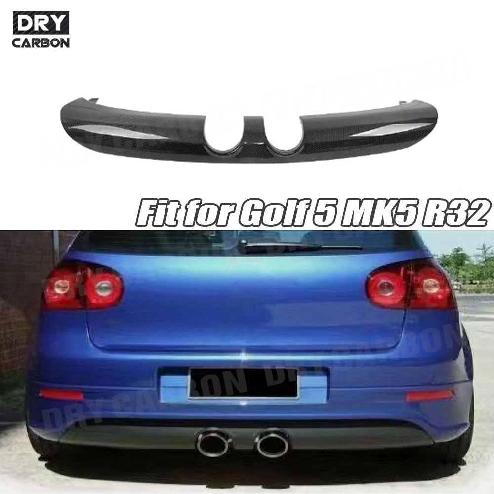 Carbon Fiber Car Rear Bumper Lip Spoiler for Golf 5 MK5 R32 2005-2009 FRP Car Decoration Body Kits Accessories Bumper Cover
Carbon Fiber Car Rear Bumper Lip Spoiler for Golf 5 MK5 R32 2005-2009 FRP Car Decoration Body Kits Accessories Bumper Cover