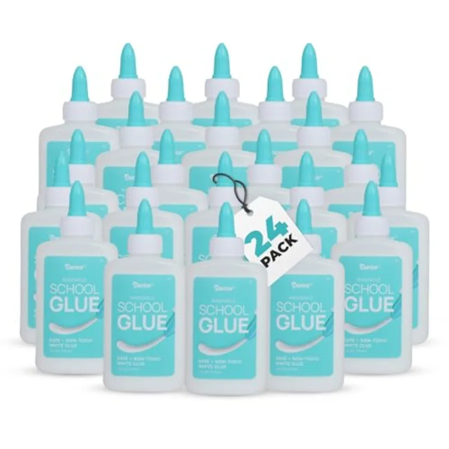 Washable School Glue White Liquid Glues for ExtraStrong for Slime, Arts and Crafts, Back to School Supplies - Glue Bottle with
Washable School Glue White Liquid Glues for ExtraStrong for Slime, Arts and Crafts, Back to School Supplies - Glue Bottle with