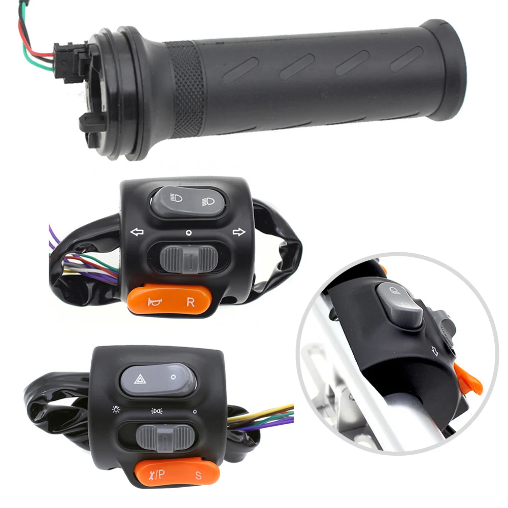 3in1 Switch Electric Scooter Horn Headlight Pgear Switch Electric Vehicle Switch For 22.2MM Hanbar
3in1 Switch Electric Scooter Horn Headlight Pgear Switch Electric Vehicle Switch For 22.2MM Hanbar