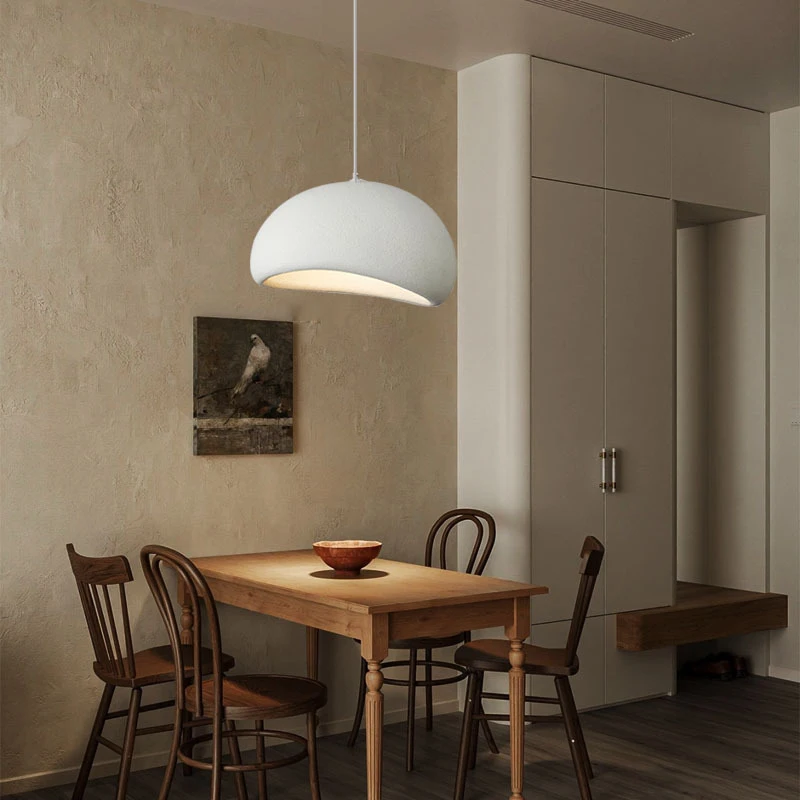 Wabi-sabi style modern white hemispherical chandelier,Japanese-style minimalist restaurant pendant light,Minimalist living room
Wabi-sabi style modern white hemispherical chandelier,Japanese-style minimalist restaurant pendant light,Minimalist living room