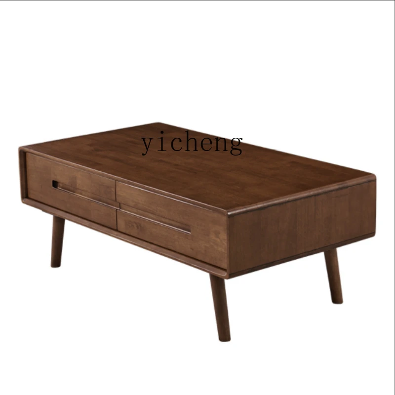 zz all solid wood walnut TV cabinet coffee table combination, modern small apartment light luxury retractable
zz all solid wood walnut TV cabinet coffee table combination, modern small apartment light luxury retractable