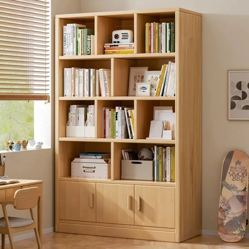 Children's Solid Wood Bookshelf Floor Shelf Multi-layer Living Room Wall Cabinet Locker Student Storage Home Bookcase
Children's Solid Wood Bookshelf Floor Shelf Multi-layer Living Room Wall Cabinet Locker Student Storage Home Bookcase