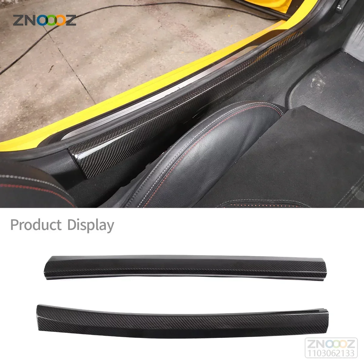 For Toyota GR Supra A90 2019-2022 Real Carbon Fiber Car Welcome Pedal Built-in Threshold Trim Panel Sticker Car Accessories
For Toyota GR Supra A90 2019-2022 Real Carbon Fiber Car Welcome Pedal Built-in Threshold Trim Panel Sticker Car Accessories