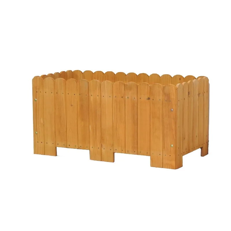 Anti-corrosive wood flower box Garden Park Solid wood flower pot Wooden flower pot Garden road engineering Rectangular planting
Anti-corrosive wood flower box Garden Park Solid wood flower pot Wooden flower pot Garden road engineering Rectangular planting
