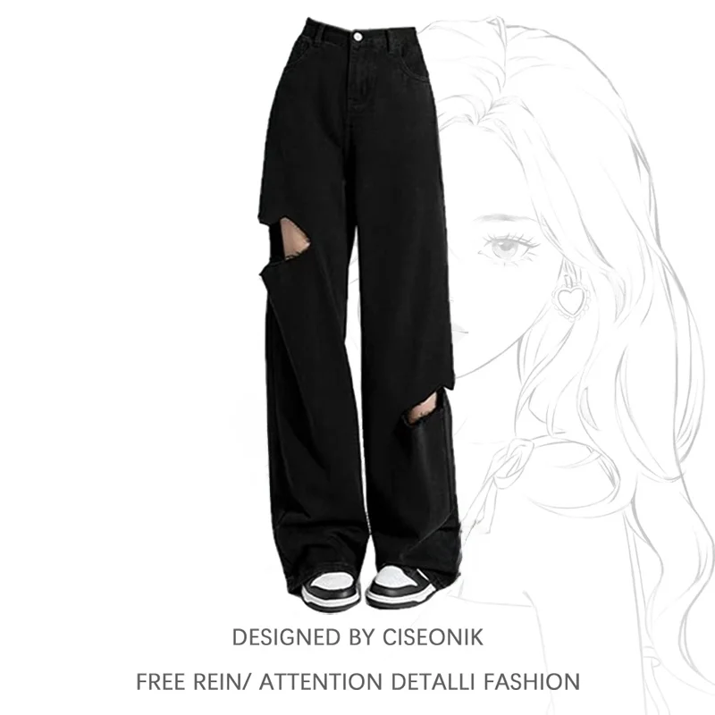 High Waist Straight Leg Jeans plus Size Women's Black Denim Pants Pear Shaped Body Design Sensation Cuffed Slimming Trousers
High Waist Straight Leg Jeans plus Size Women's Black Denim Pants Pear Shaped Body Design Sensation Cuffed Slimming Trousers