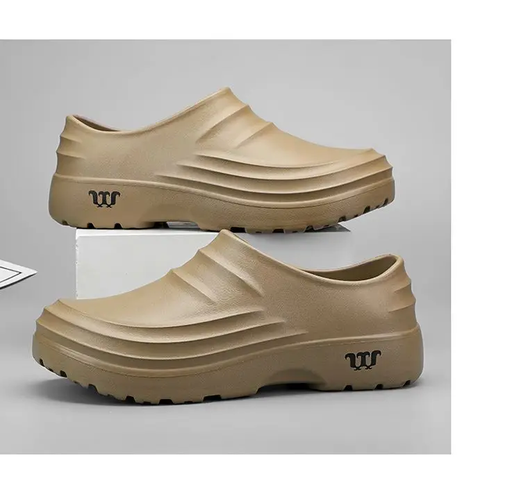 Summer Chef Shoes Casual Trendy Slipper Anti Slip and Oil Proof Work Shoes Lazy Slippers One Step Fashion Garden Shoes For Beach
Summer Chef Shoes Casual Trendy Slipper Anti Slip and Oil Proof Work Shoes Lazy Slippers One Step Fashion Garden Shoes For Beach