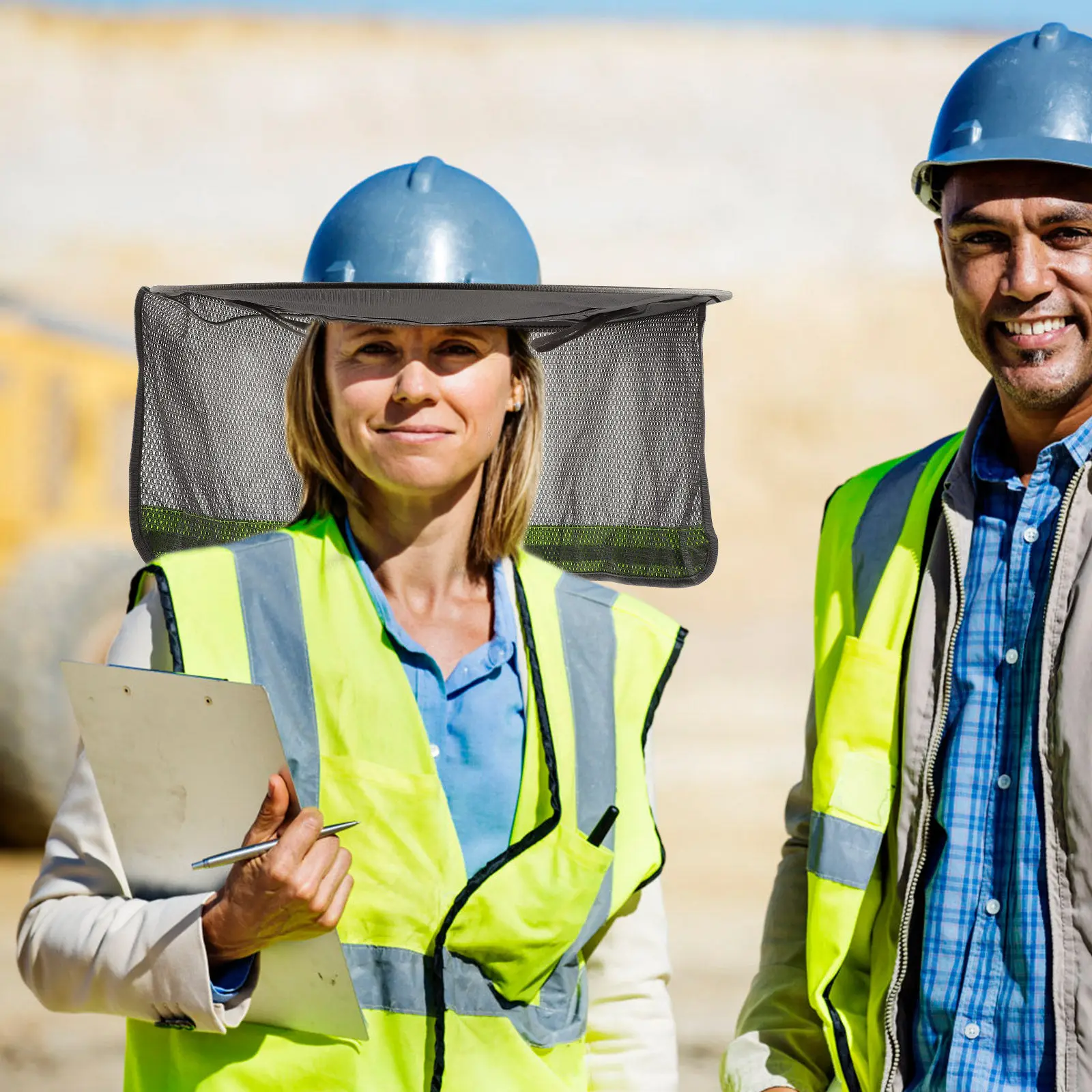 Hard Hat Neck Shade Full Brim Sun Visor for Construction Workers Outdoor Safety Accessory Uv Protection Reflective Band
Hard Hat Neck Shade Full Brim Sun Visor for Construction Workers Outdoor Safety Accessory Uv Protection Reflective Band