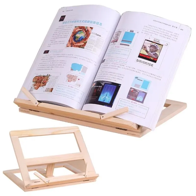 Wooden Frame Reading Bookshelf Bracket Book Reading Bookend Tablet PC Support Music Stand Wood Table Drawing Easel Stationery
Wooden Frame Reading Bookshelf Bracket Book Reading Bookend Tablet PC Support Music Stand Wood Table Drawing Easel Stationery