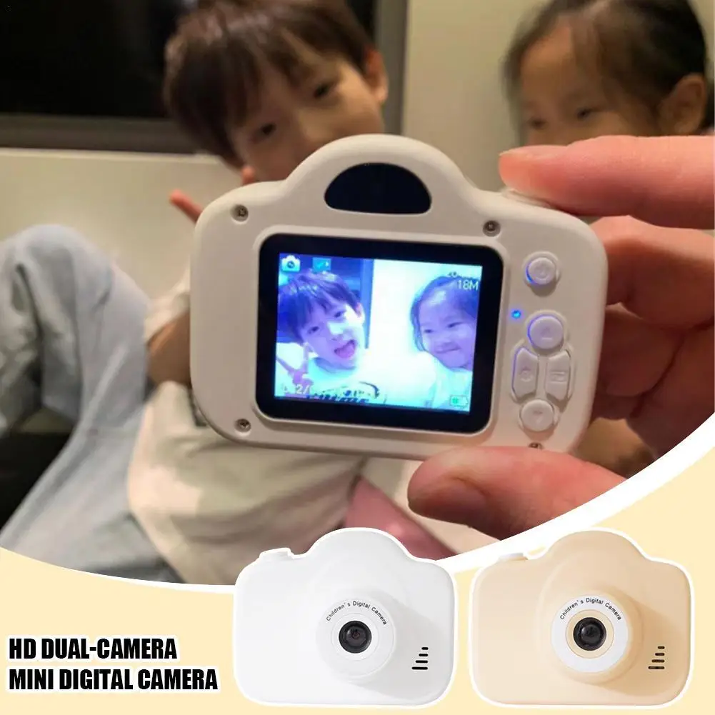 Camera Children's High-definition Dual-camera Portable Mini Digital Camera Campus Students Upload Mobile Phone Travel Machine
Camera Children's High-definition Dual-camera Portable Mini Digital Camera Campus Students Upload Mobile Phone Travel Machine