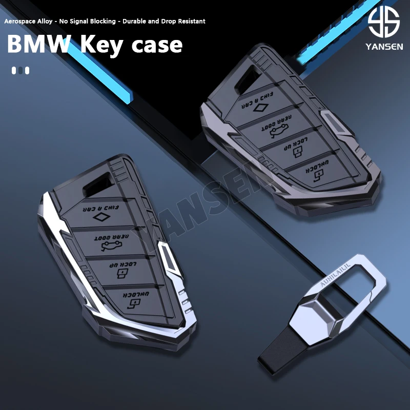 2025 Alloy Car Key Case Cover Bag For BMW X1 X3 X5 X6 X7 1 3 5 6 7 Series G20 G30 G11 F15 F16 G01 G02 F48 Keyless
2025 Alloy Car Key Case Cover Bag For BMW X1 X3 X5 X6 X7 1 3 5 6 7 Series G20 G30 G11 F15 F16 G01 G02 F48 Keyless