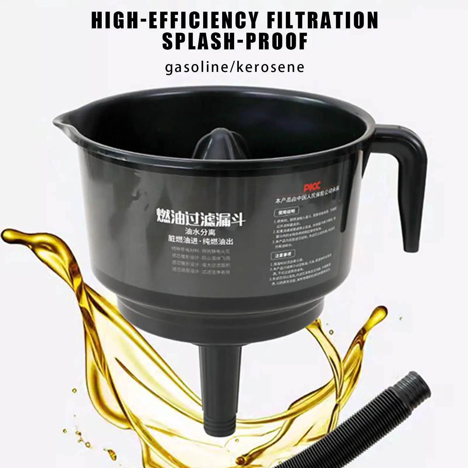 Oil Water Separator Funnel Truck Oil Water Separator Funnel Double-layer Filtering Tools Automobile Motorcycle Accessories
Oil Water Separator Funnel Truck Oil Water Separator Funnel Double-layer Filtering Tools Automobile Motorcycle Accessories