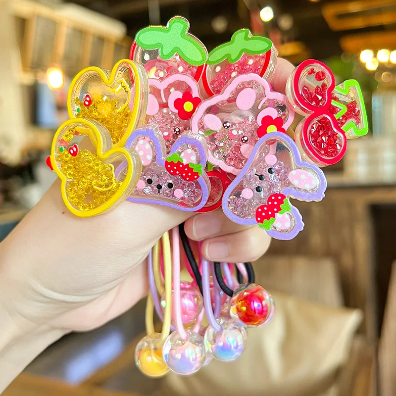 2pcs/lot 2023 Summer Color Plastic Cherry Rabbit Elastic Hair Band For Girl Children Cute Kawaii Fancy Ponytail Holder Teis 
2pcs/lot 2023 Summer Color Plastic Cherry Rabbit Elastic Hair Band For Girl Children Cute Kawaii Fancy Ponytail Holder Teis