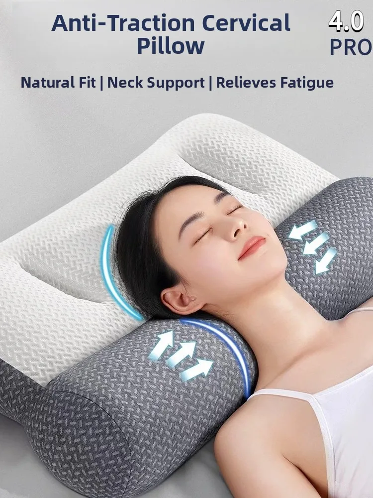 Sp Aid Reversal Traction Pillow Soybean Fiber Ne Support Knitted Home Use Student Dormi Bedding Universal Single Person
Sp Aid Reversal Traction Pillow Soybean Fiber Ne Support Knitted Home Use Student Dormi Bedding Universal Single Person