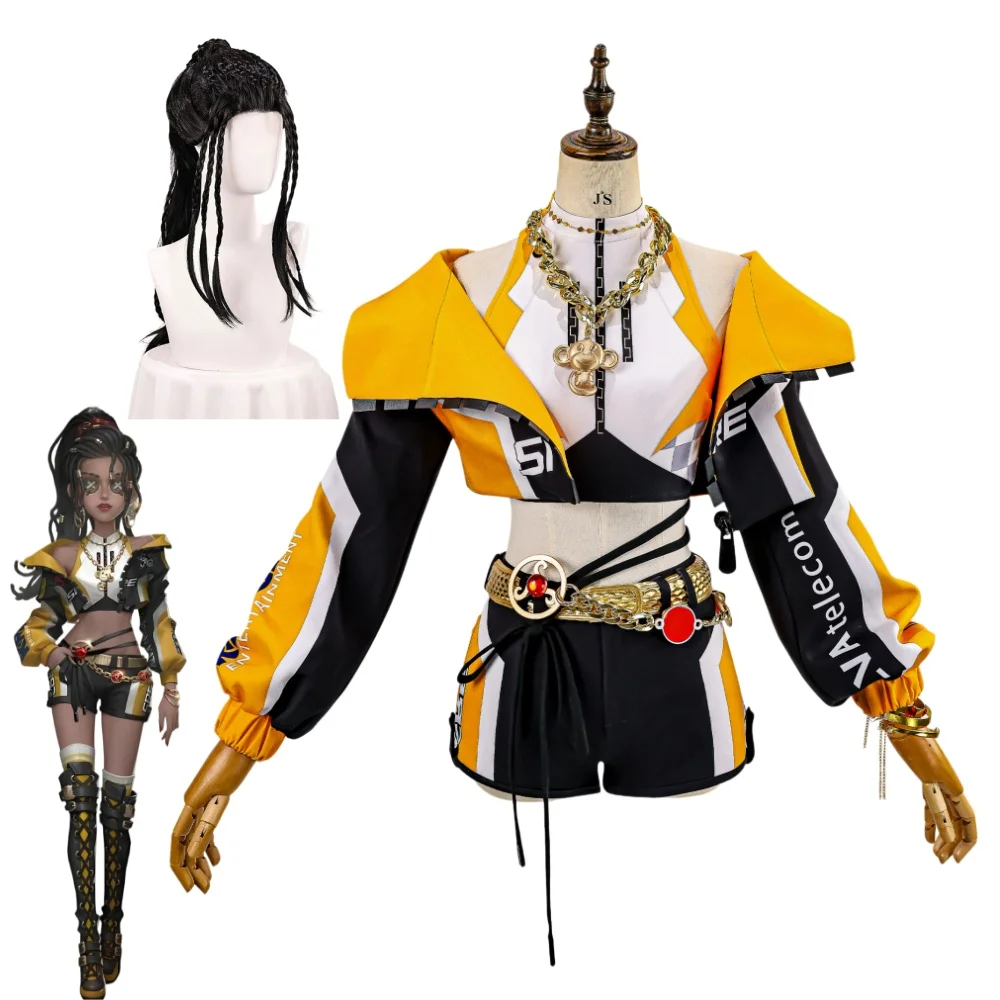 Enchantress Dorval Patricia Cosplay Costume Identity V Patricia Dorval Coat Top Pants Full Set
Enchantress Dorval Patricia Cosplay Costume Identity V Patricia Dorval Coat Top Pants Full Set
