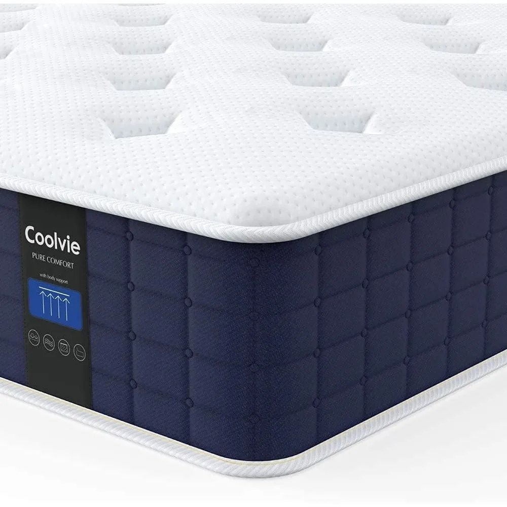Twin XL Mattress, 12 Inch Twin XL Size Hybrid Mattress, Individual Pocket Springs with Memory Foam, Bed in A Box, Cooler Sleep
Twin XL Mattress, 12 Inch Twin XL Size Hybrid Mattress, Individual Pocket Springs with Memory Foam, Bed in A Box, Cooler Sleep