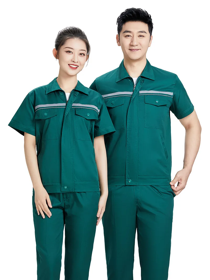 Summer Garden Maintenance Men's Work Clothing Set Property Cleaning Women's Green Work Uniforms Labor Protection Worker Coverall
Summer Garden Maintenance Men's Work Clothing Set Property Cleaning Women's Green Work Uniforms Labor Protection Worker Coverall