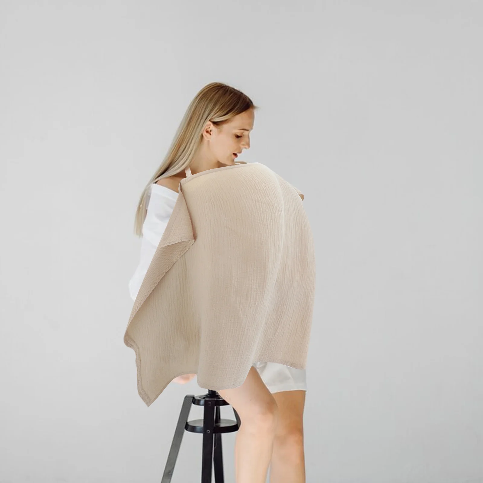 Breathable Cotton Nursing Cover Adjustable Neck Strap Privacy Protection Outdoor Breastfeeding Blanket Baby Feeding Nursing
Breathable Cotton Nursing Cover Adjustable Neck Strap Privacy Protection Outdoor Breastfeeding Blanket Baby Feeding Nursing