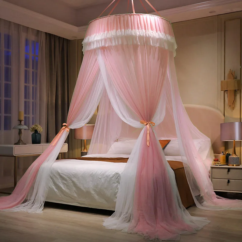 Simple Round Ceiling Double-layer Gauze Mosquito Net Princess Style Girl Bedroom Decor Mosquito Net New Summer Home Mosquito Net
Simple Round Ceiling Double-layer Gauze Mosquito Net Princess Style Girl Bedroom Decor Mosquito Net New Summer Home Mosquito Net