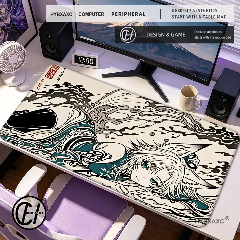 Honkai Star Rail Fu Xuan Large Mouse Pad Chinese Ink Ukiyo-e Anime Gaming Desk Mat Non-Slip Stitched Edge Keyboard Mat
Honkai Star Rail Fu Xuan Large Mouse Pad Chinese Ink Ukiyo-e Anime Gaming Desk Mat Non-Slip Stitched Edge Keyboard Mat